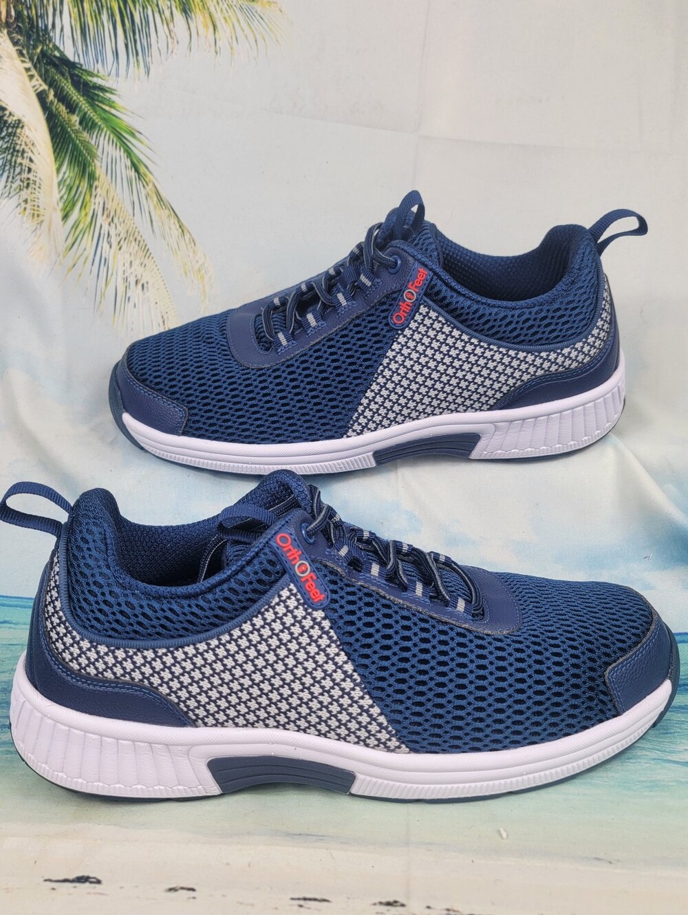 Orthofeet Edgewater Orthopedic Walking Shoes Mens 8.5 Wide 2E